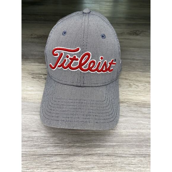 Titleist Adjustable Hat Bobby Jackson Golf Classic One Size Gray Red - Picture 1 of 5